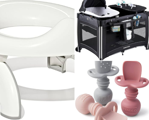 Baby Registry Must Haves cover photo collage