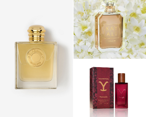 My favorites perfumes/lotions cover photo collage