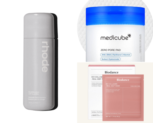 skincare cover photo collage