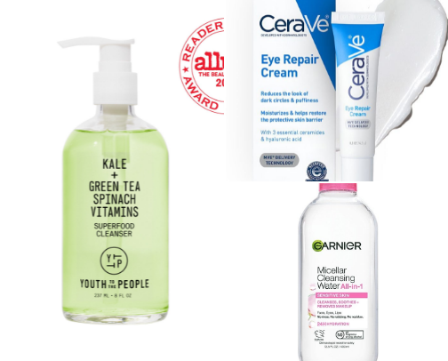 Skincare that has saved my skin cover photo collage
