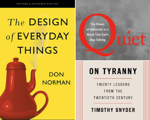 Books that changed how I move through the world cover photo collage