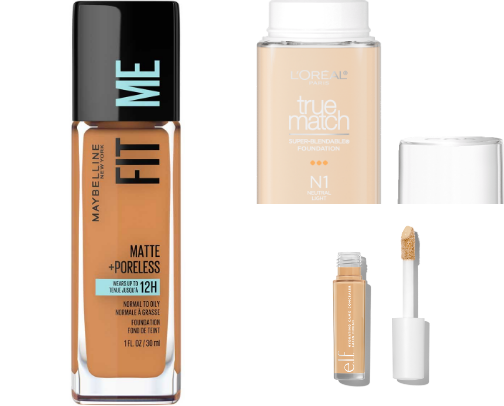 MUST have drugstore makeup 🔥 cover photo collage