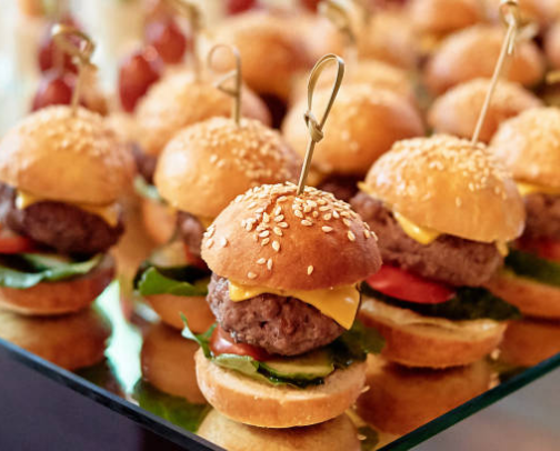 burger and everything cover photo collage