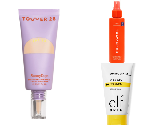 Beauty and Skincare cover photo collage