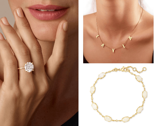 Jewelry cover photo collage