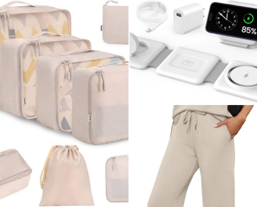 Spring Break Must Haves. Travel Ready! cover photo collage