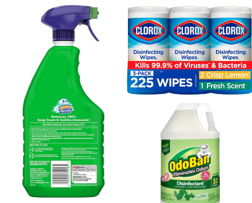 Things I clean with cover photo collage