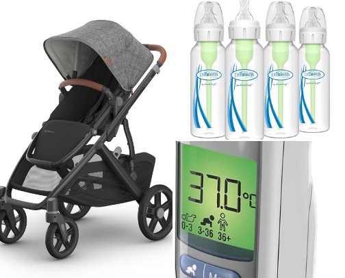 The Complete Baby Registry Guide: Essentials for First-Time Parents cover photo collage