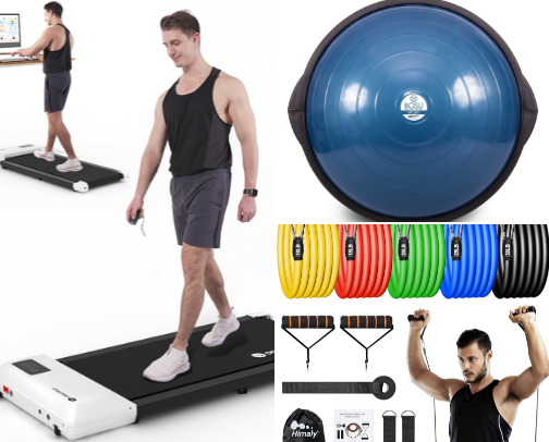 At home workouts cover photo collage