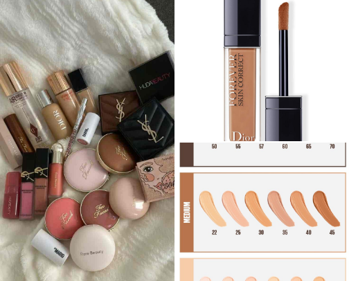 The key to a flawless makeup lasting all day cover photo collage