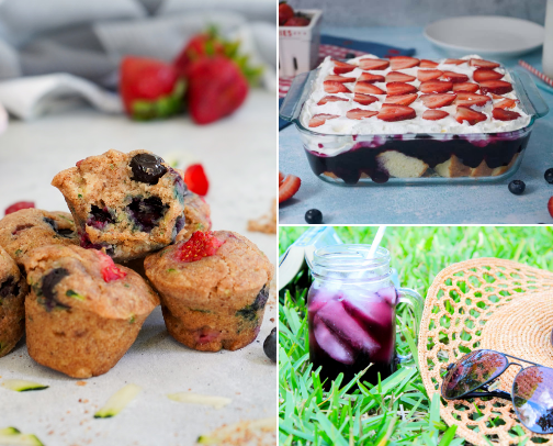 Summer Recipes cover photo collage