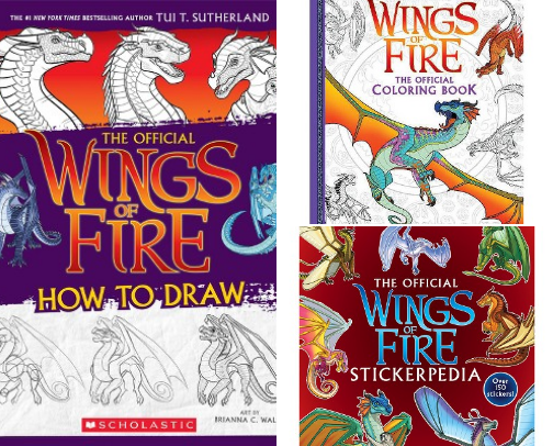 Wings of Fire Gifts for Dragon Lovers cover photo collage