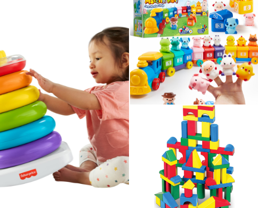 favorite kid/baby toys cover photo collage