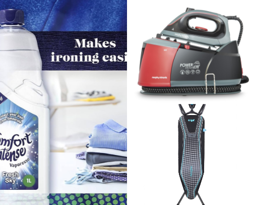 Ironing? What is that? cover photo collage