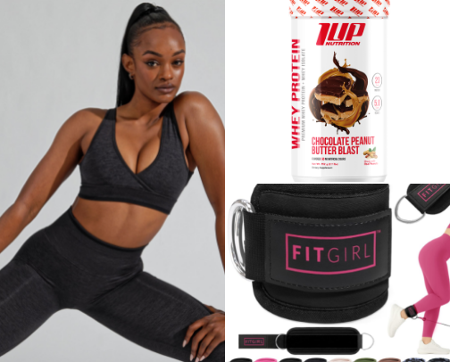 Gym - Cute, Prepared, and Lift Ready cover photo collage