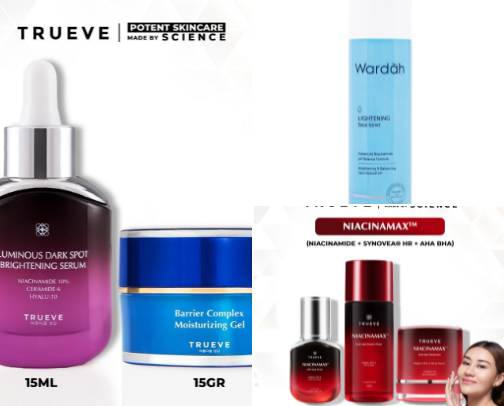 Skincare cover photo collage