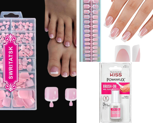 DIY NAILS💅🏽 cover photo collage