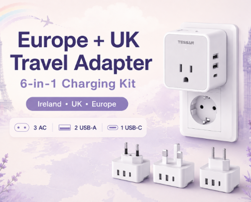 Europe Travel Essentials I Actually Use & Recommend cover photo collage