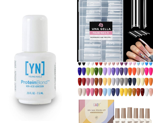 Products you need as a nail tech!✨ cover photo collage