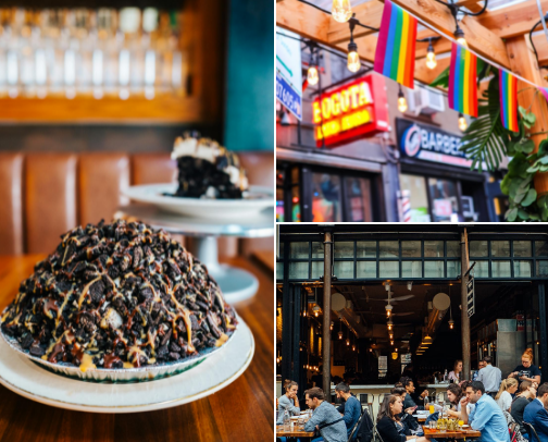 Bites & Sips: NYC Edition cover photo collage