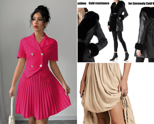 Fashion clothing in any price range that I have or want right now! cover photo collage