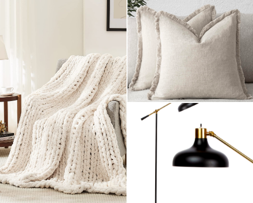 🕯️ Aesthetic Home Decor 2025 — Cozy, Minimal & Trendy cover photo collage