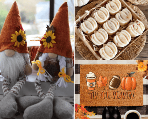 Autumn Decorations cover photo collage