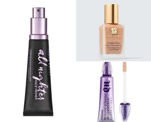 My Ride or die makeup products cover photo collage