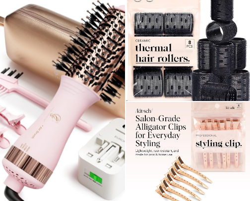 Must-have travel products from a former consultant cover photo collage