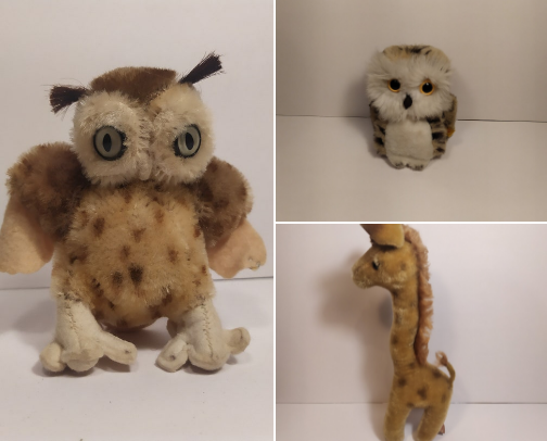 Vintage toys cover photo collage
