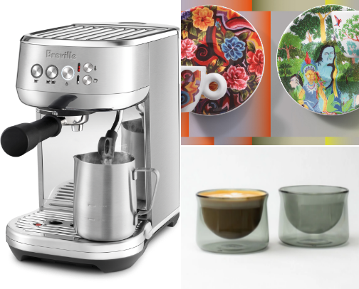 Upgrade Your Coffee Game: The Best At-Home Supplies for Perfect Lattes cover photo collage
