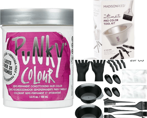 Beginner Low cost DIY at home hair project. cover photo collage