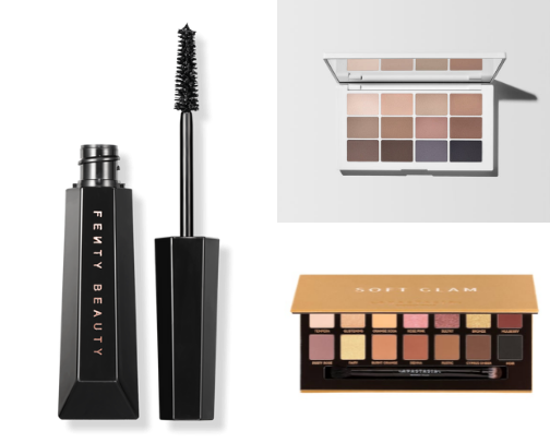 make-up products cover photo collage
