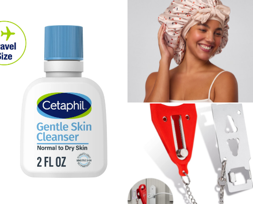 Girl On the Go: My Essential Travel Items & Mini’s cover photo collage