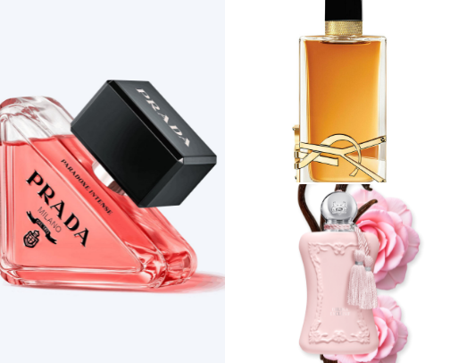 My favourite fragrances cover photo collage