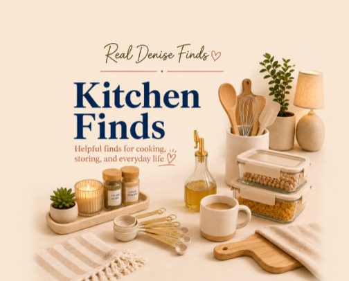 Kitchen Finds cover photo collage