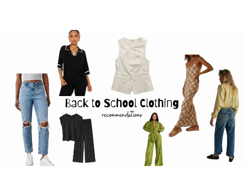 Back To School Clothing Recs! (That I Swear By) cover photo collage