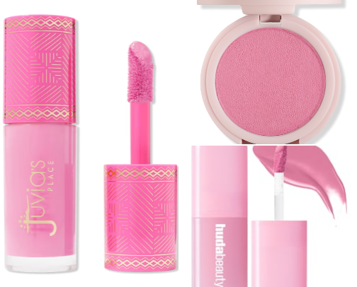 Baby Pink Blushes That Actually Look Good on Brown Skin cover photo collage