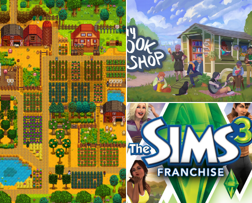 The Best Cozy Games to Play after a Long Day cover photo collage