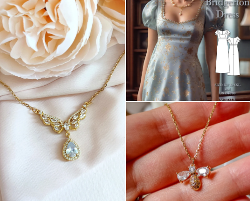 bridgerton vibes✨ cover photo collage