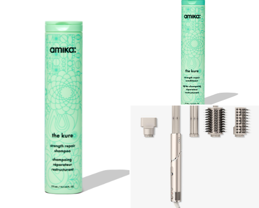 Haircare cover photo collage
