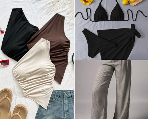 Fashion cover photo collage