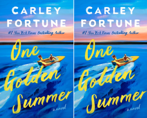 Read Free - One Golden Summer uplifting beach read for romantics cover photo collage