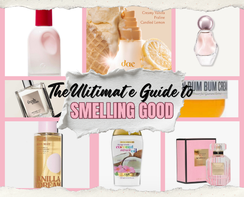 The Ultimate Guide to Smelling Good 🩷🌸 cover photo collage