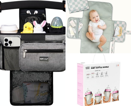Newborn Baby Essentials for New Parents cover photo collage