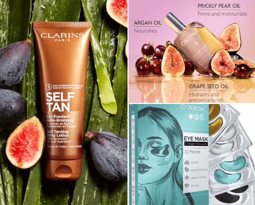 Favorite body and face products ✅ cover photo collage