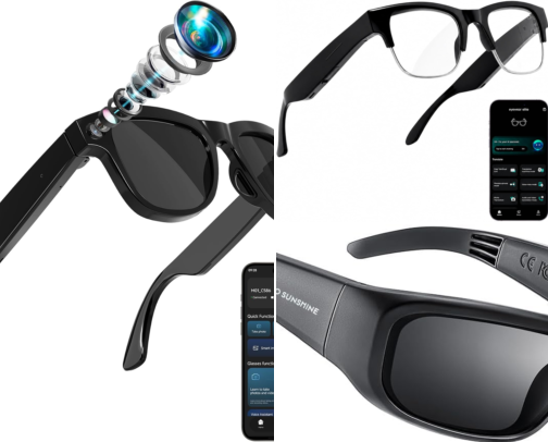 AI Smart Glasses & Gadgets cover photo collage