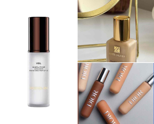 makeup for oily skin cover photo collage