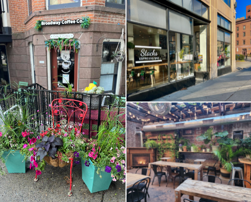 Upstate NY Coffee Shop Guide | Cozy Sips & Aesthetic Spots cover photo collage