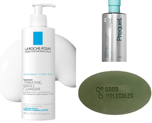 Skincare favorites cover photo collage